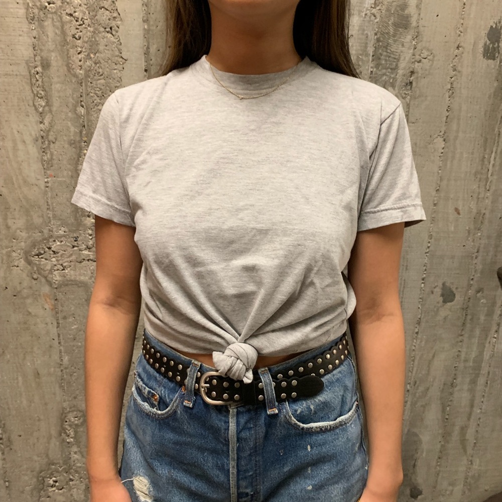 Grey Basic T-shirt
